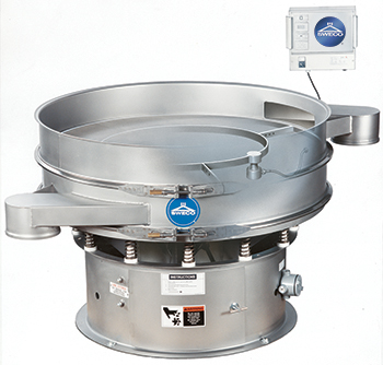 SWECO Sono-Energy™ System creates a secondary ultrasonic vibration that prevents blinding on fine meshes (60-635 mesh).